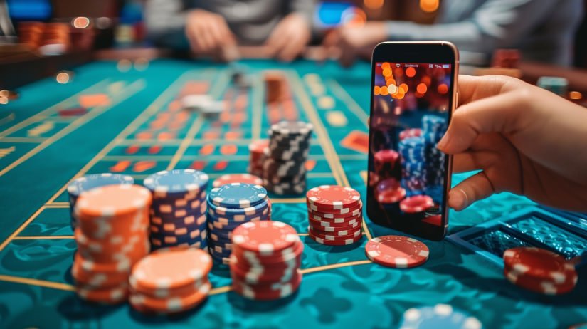 Filipino player using 99jl bet section on a mobile phone to wager on basketball